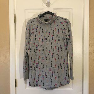 Patagonia Ahnya Cowl Organic Cotton Tunic in Gray